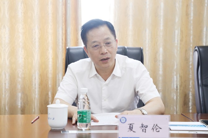 夏智伦来湘潭大学调研校园安全工作2